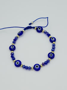 Royal blue evil eye